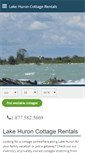Mobile Screenshot of lakehuroncottagerentals.com